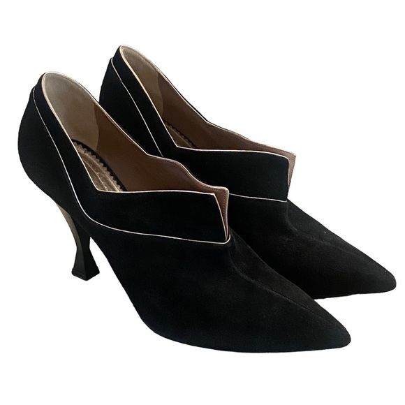 Giorgio Armani black suede size 39/9 made in Italy - Picture 12 of 15